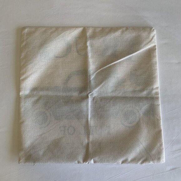 St Patricks Day Green Throw Pillow Cover 17” x 17” Truck Full of Luck Linen - Picture 2 of 8